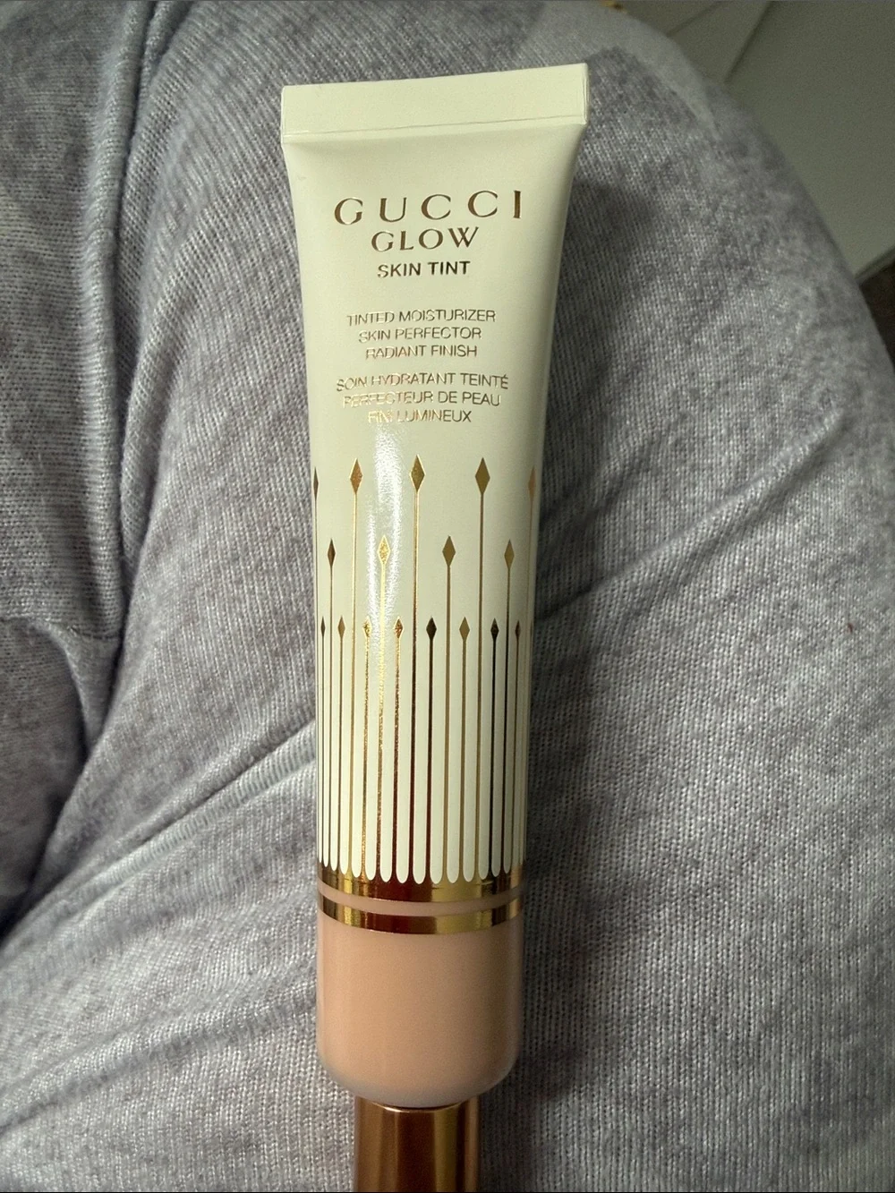Gucci Glow Skin Tint - shade fair medium used 2x